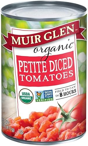 Muir Glen Tomates orgánicos en cubitos (12x14.5Oz)12