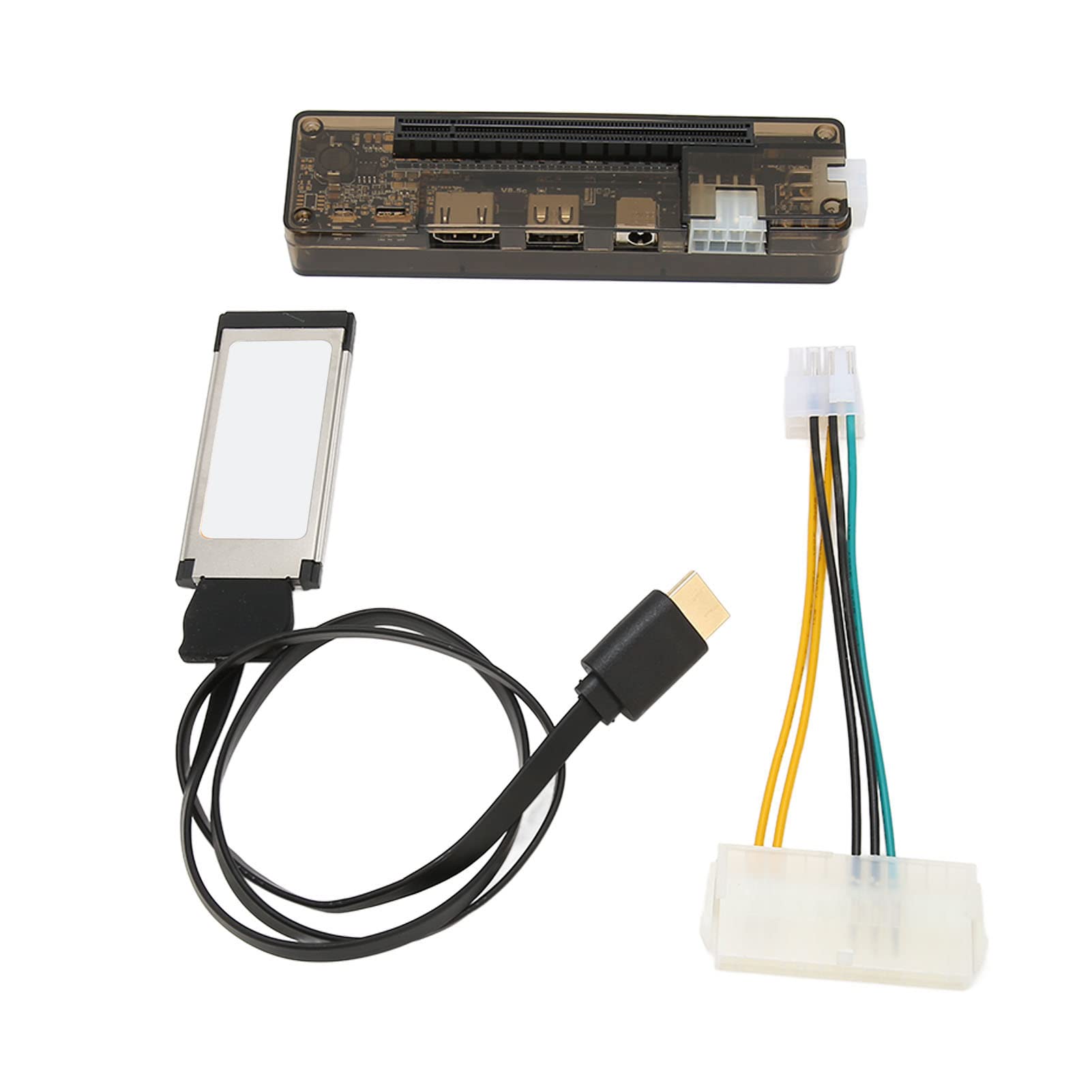 Generic EXP GDC Base para Tarjeta Gráfica para Computadora Portátil Conexión Fácil Ideal para Computación GPU Base para Tarjeta de Video Externa ABS Resistente para Computadora Portátil
