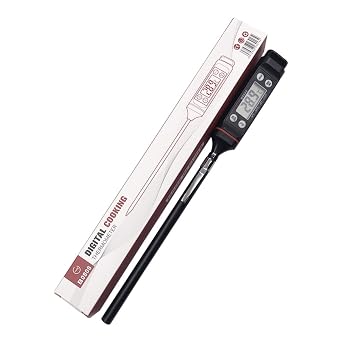 Ultra Fast Thermocouple Digital Instant Read Meat Thermometer for Grilling BBQ Smoker Kitchen Food Cooking Thermometer for Oil Deep Fry Candy Thermometer