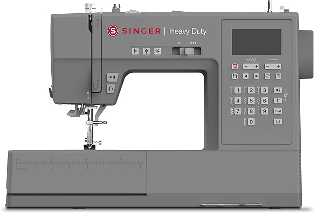 Máquina de Costura Singer, Heavy Duty HD6805, Eletrônica, Bivolt