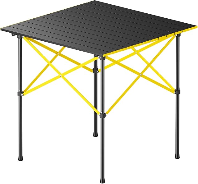 Fanttik Portable Folding Roll Up Camping Table