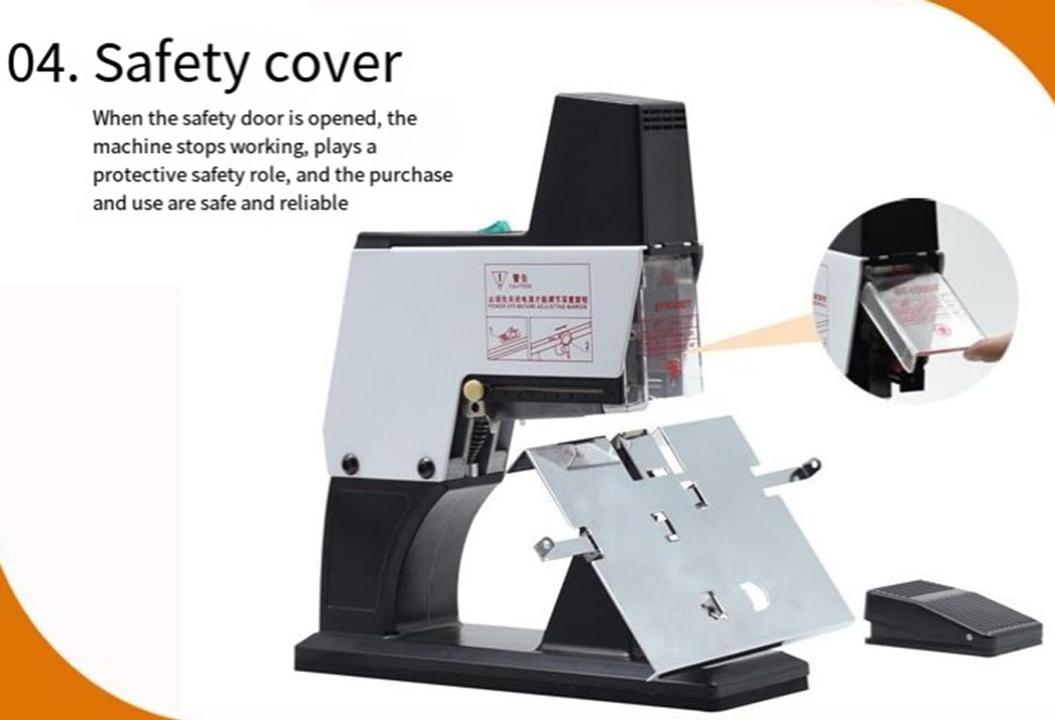 Cucitrice Manuale Elettrica Rapida, Spillatrice Ufficio, Cucitrice Per Libri, Cucitrice Per Libri Con Pedale, Pinzatrice Cucitrice Elettrica Per Impieghi Pesanti, Cucitrice Per Opuscoli