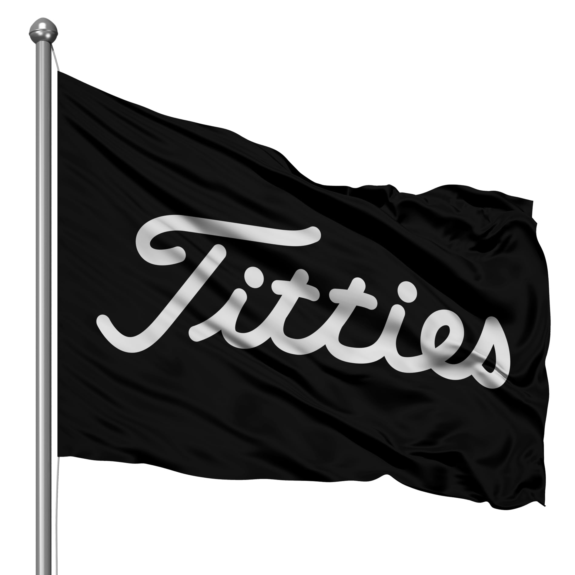 I Love Titties Golf Flag 3x5 Feet Polyester Flag Banner College Dorm Decor Party Boating Frat Banner — image 1