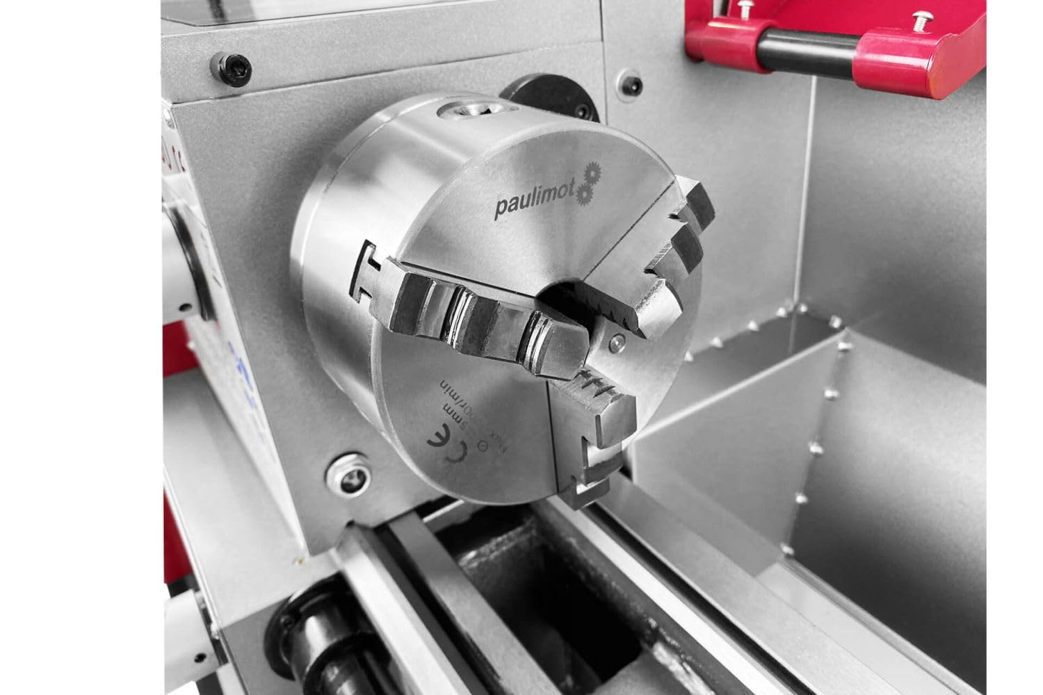 PAULIMOT Drehmaschine PM2500 mit 400 Volt Motor und Messsystem