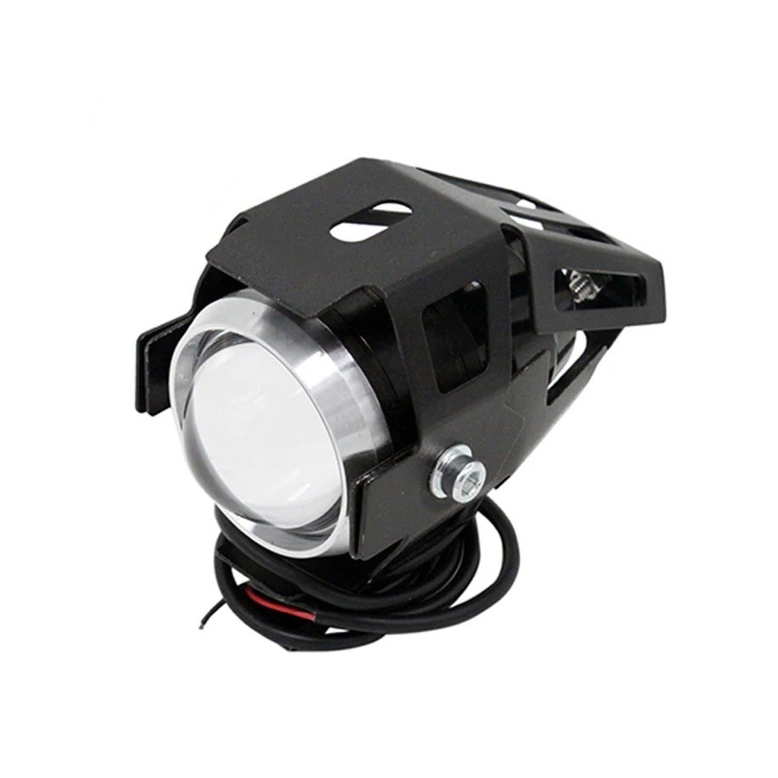 2 Pz/set U5 LED Faro Per Moto 3 Modalità 3000LM Proiettore Per Fendinebbia Fanale Anteriore Moto(Black Shell)