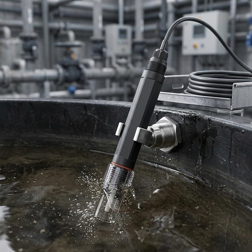 PH-Elektrode Für MIK-ASP2110, 5M Kabel, Kunststoffgehäuse, 0-14 PH