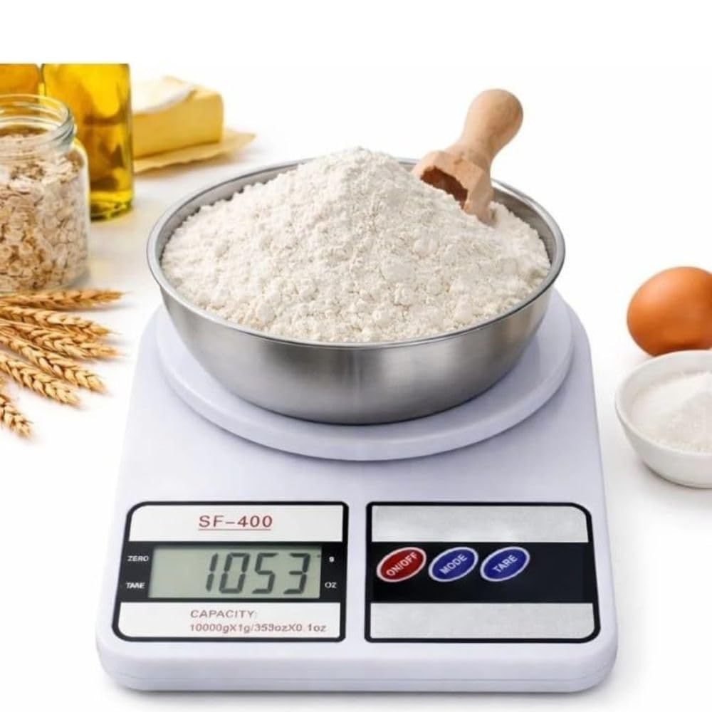 Digital Kitchen Scale 10 Kg Capacity, High Precision Food Weight Machine with LCD Display for Home Kitchen-image-29