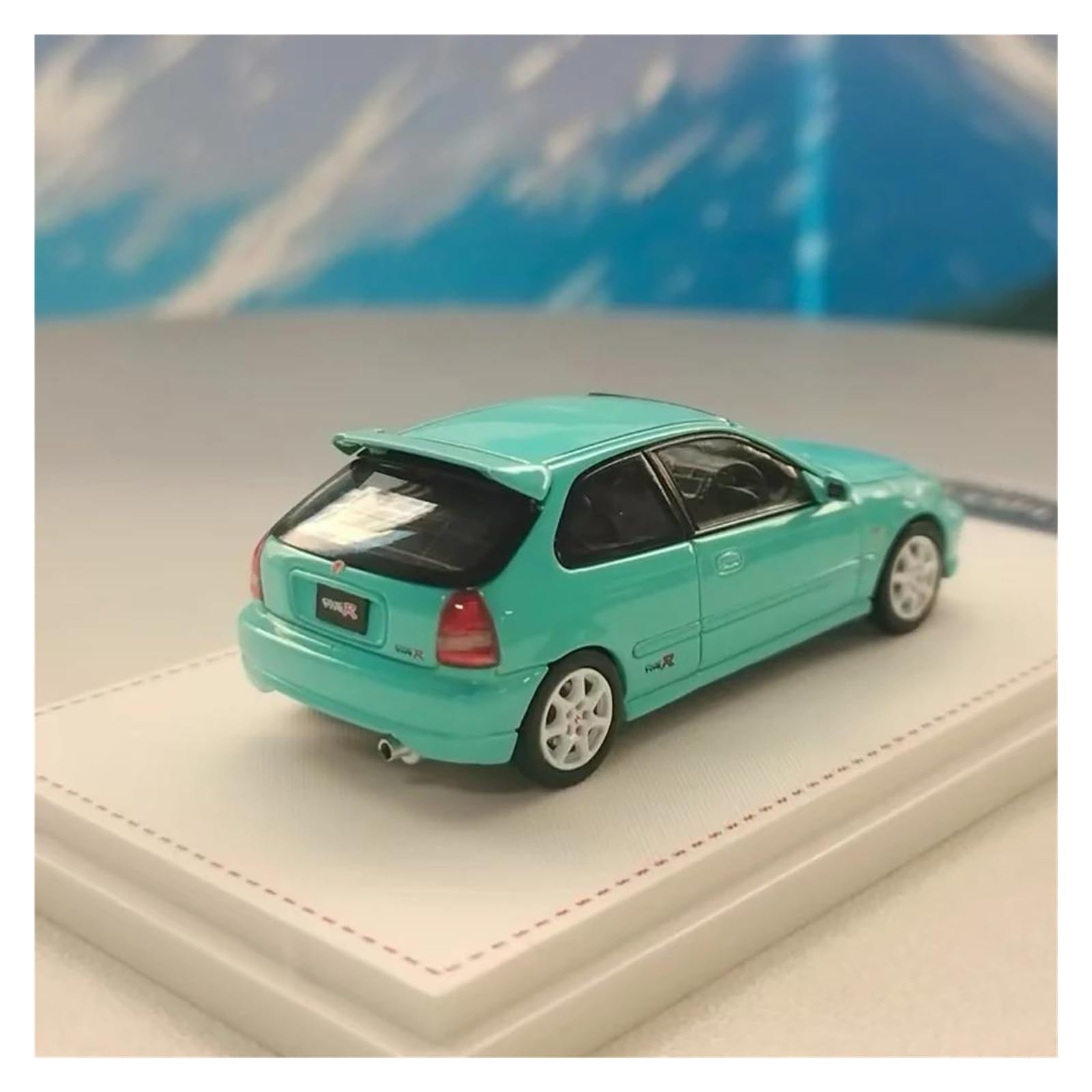 Metallo Scala Replica 1 64 Per Honda Civic Typer-R Prima Generazione EK9 Edizione Limitata Modello Auto In Lega In Scala Per Espositori Festa Hobby Veicoli Giochi Set