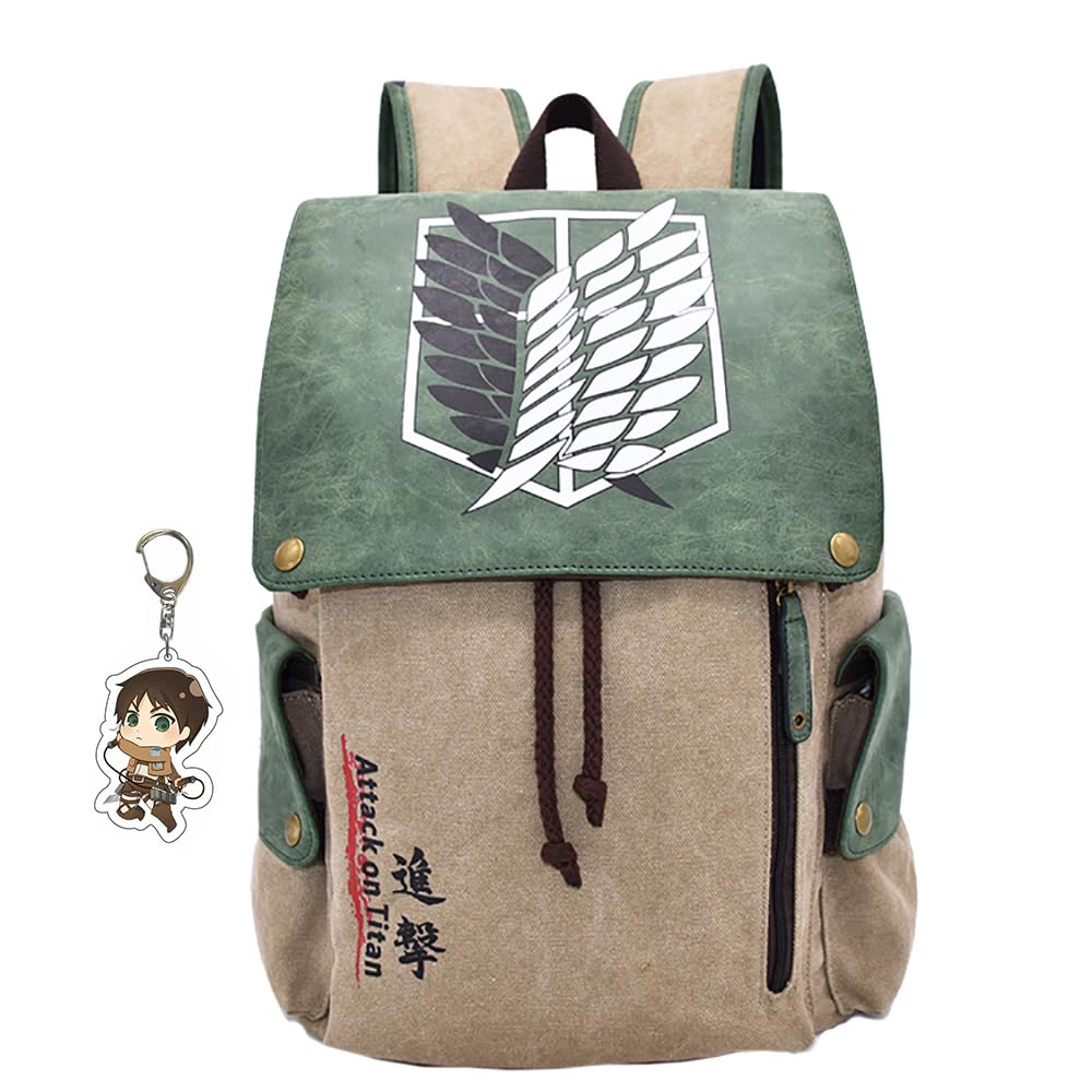 XIYOUMI Anime Backpack for Attack-On-Titan-Cosplay-Backpack 42x27x12cm
