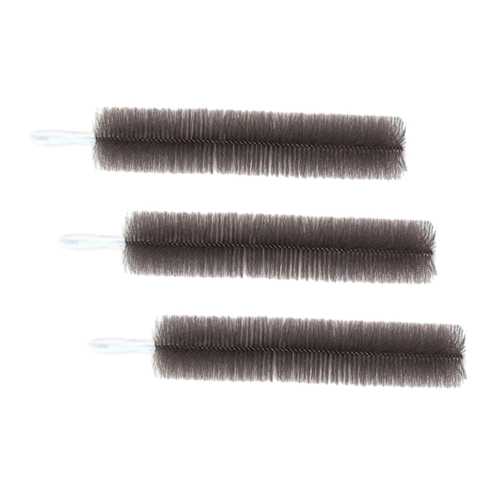 PANGBOER Crevice Brush with Flexible PP Bristles for Fan Covers, Blinds, Dryer Vents and Appliance Side Care At Home Blind Brush Fan Vane Dryer Vent Crevice Lampshade Household Washable