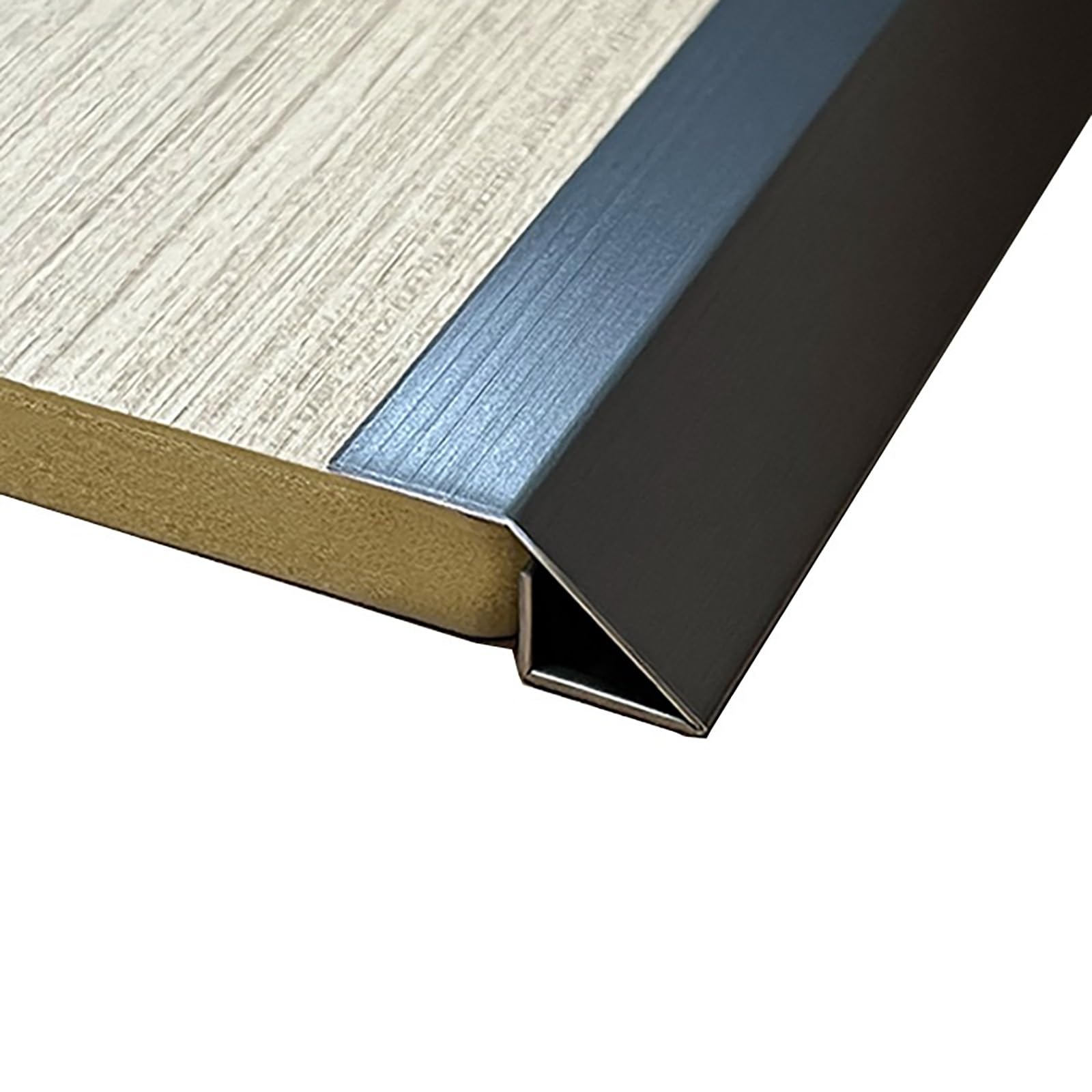 Perfil de aluminio autoadhesivo para salvar desniveles de 1 a 5 cm