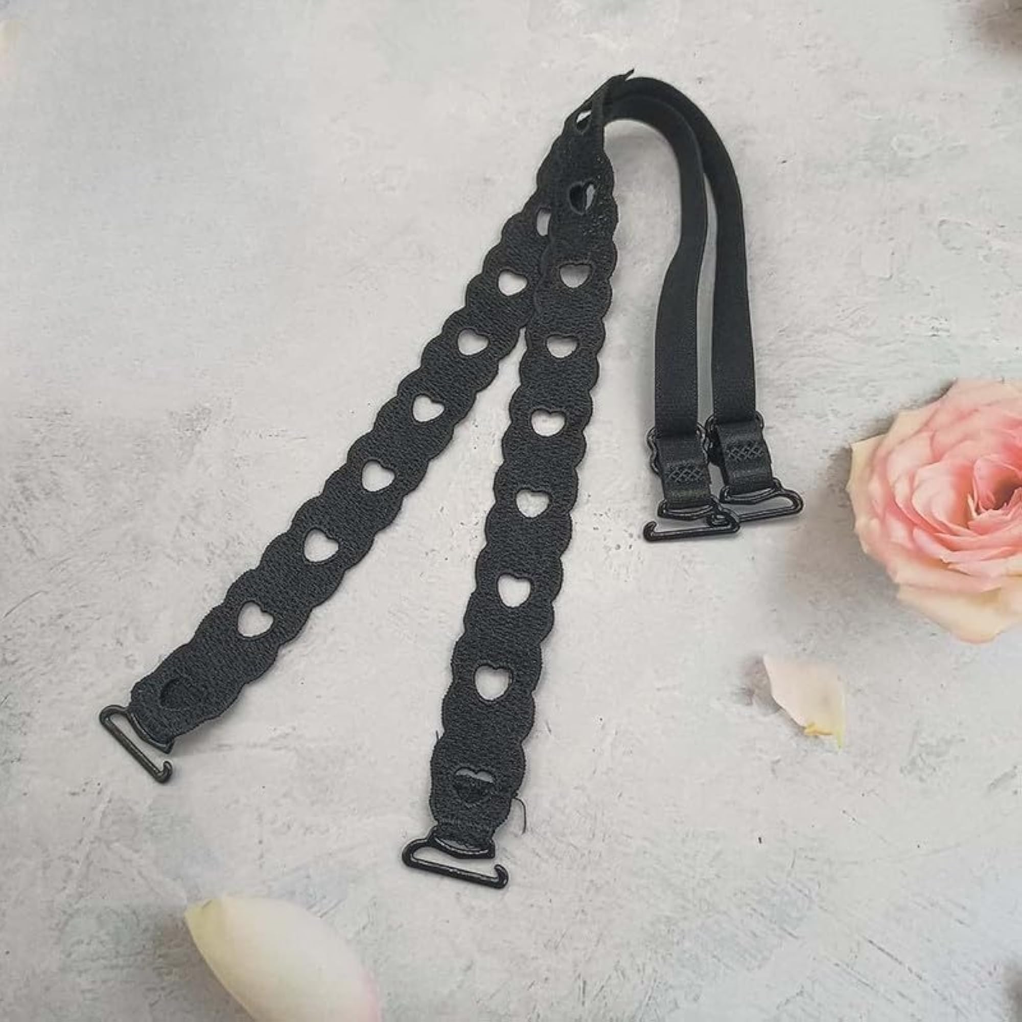 Embroidered Lace Design Lightweight Shoulder Strap