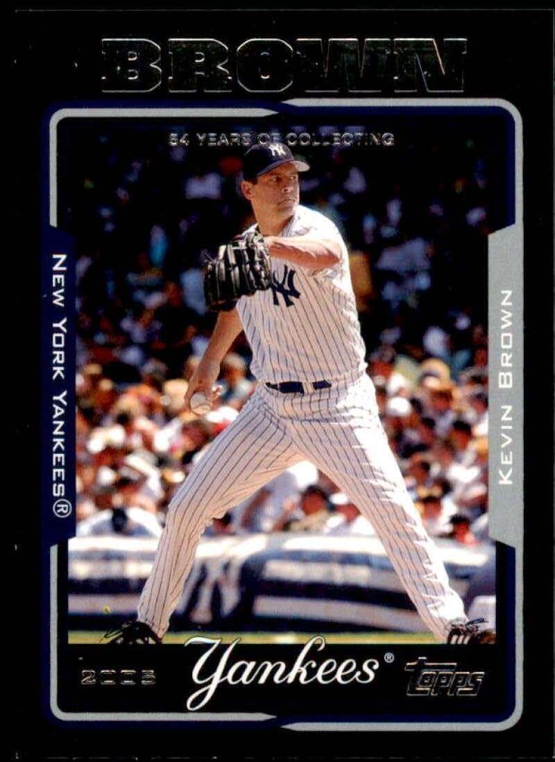 Kevin Brown Card 2005 Topps #547 - Slabbed Baseball Cards