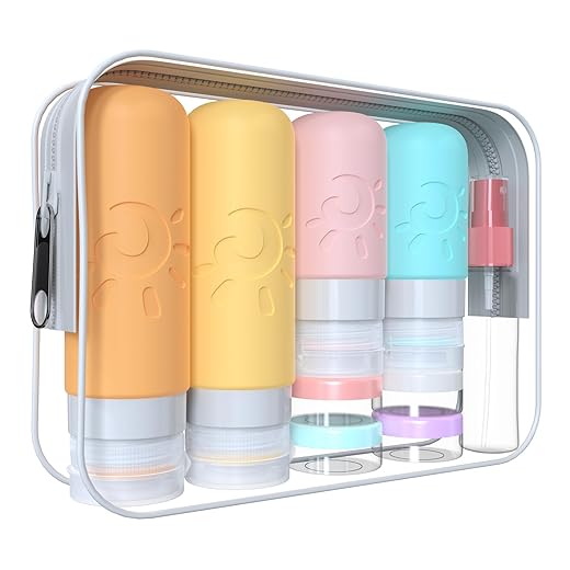 Pack travel Bottles for Toiletries