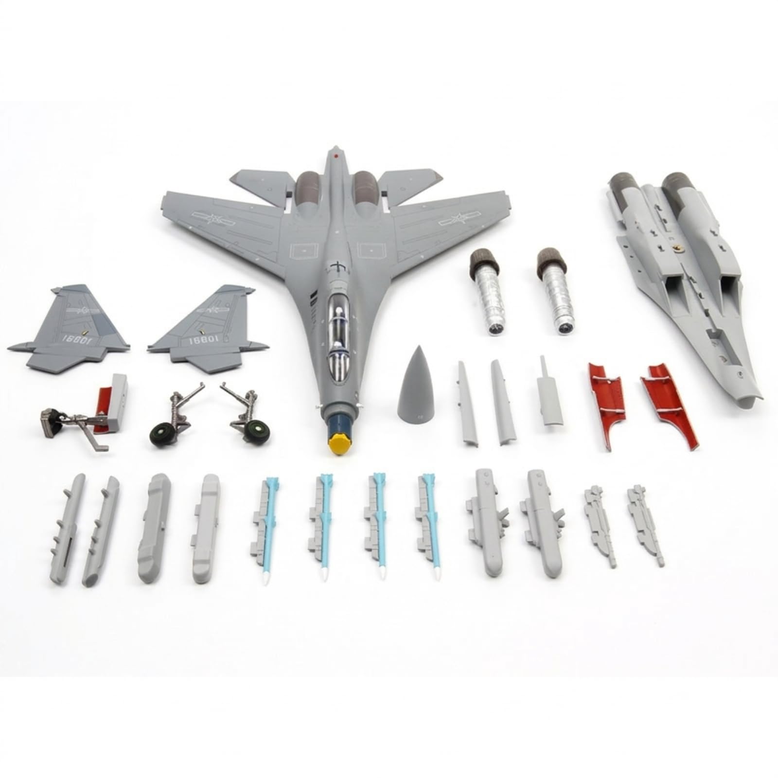 Elektronisches Kampfflugzeug Modellbausatz Flugzeug Modell Jet Modell Kampfjet Detailgetreu mit Zwei Triebwerken Und Standfestem Base Inklusive für Schreibtisch Vitrine Hobbyraum Büro 1 72