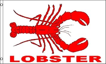 Lobster Flag 3x5ft Poly