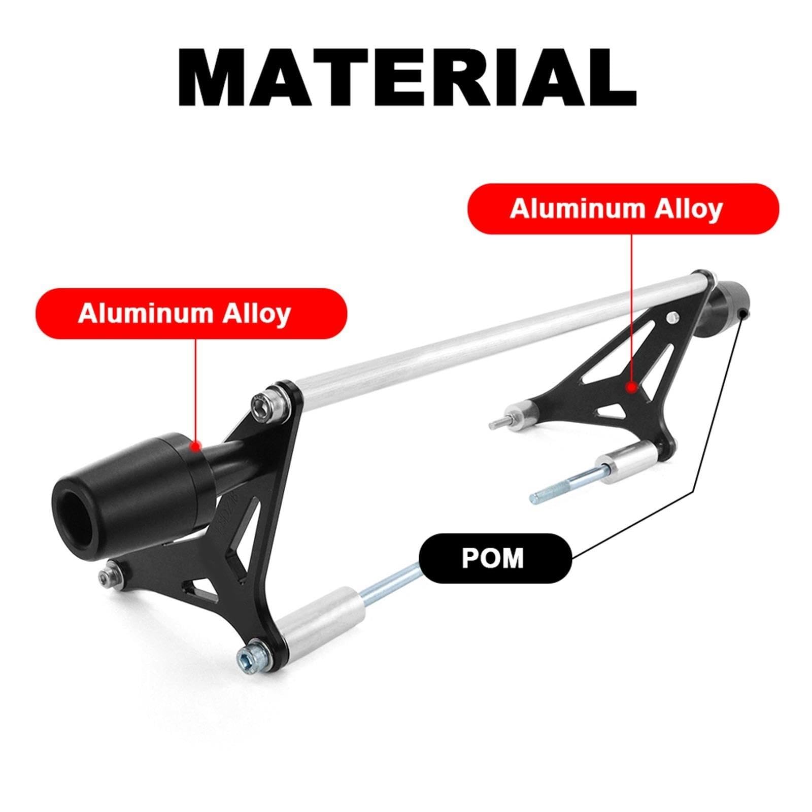 Protection Contre Les Chutes De Moto Adaptée À pour Kawasaki pour Vulcan S pour 650 2015-2023 2024 Cadre Curseur Carénage Garde Crash Protecteur