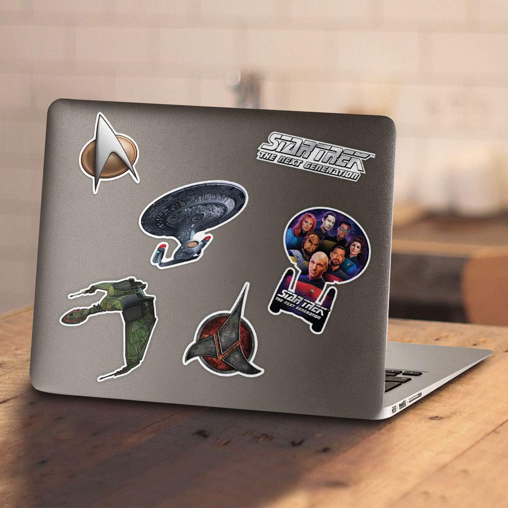 STUCK ON STAR TREK ステッカーブック Amazon.com: Popfunk Star Trek The Next Generation Collectible