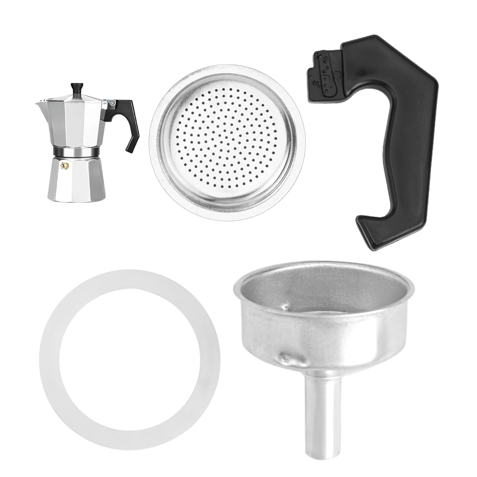 Photo 1 of CookiBlend Moka Pot Replacement Parts (1 Cup)