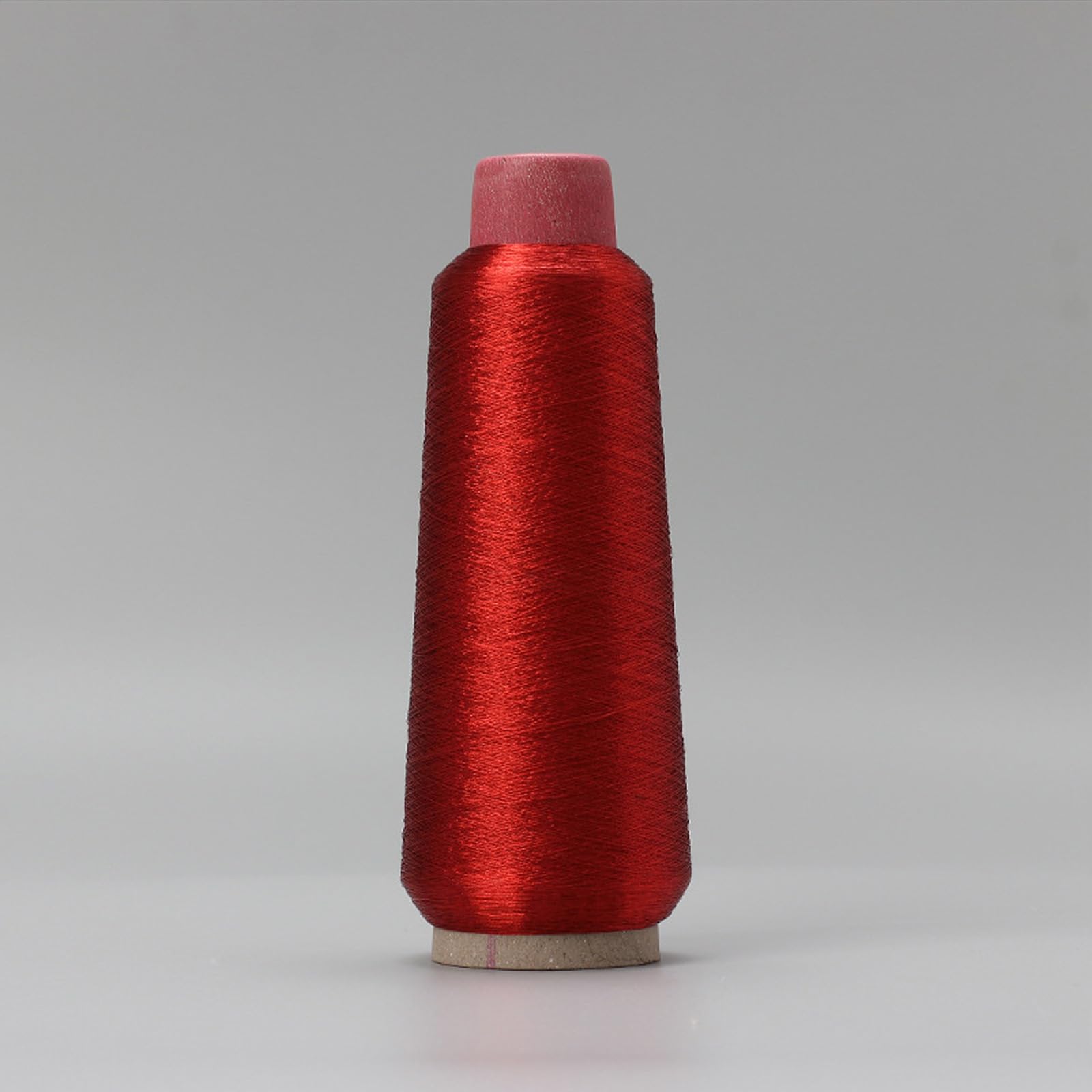 Leliafleury 3200M Metallic Embroidery Thread Polyester Sewing Thread for Sewing Embroidery Projects Red