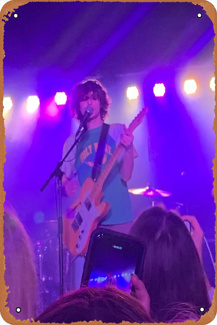 NIUMOWANG Metal Sign - Finn Wolfhard Tin Poster 12 X 8 Inches