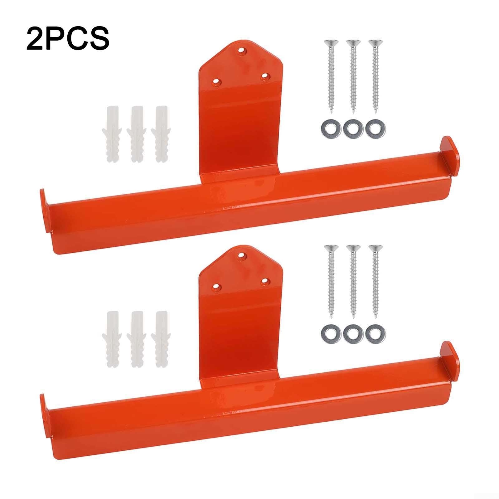 Lot de 2 supports muraux pour souffleurs BG50 BG56 BG66 BG86 Nizer en acier revêtu pour pulvérisateurs Chainss Outils et Garden Equint