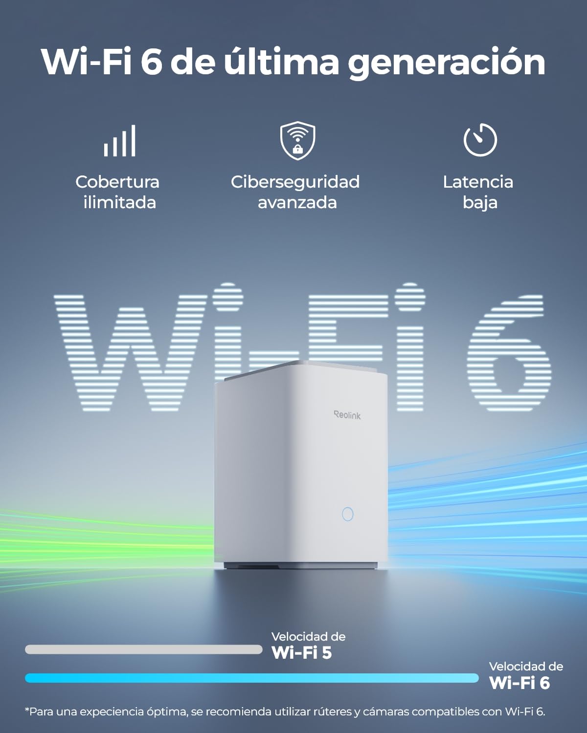 Reolink Home Hub Pro con HDD de 2TB para Cámara de Vigilancia, 16MP Live View & Playback, Wi-Fi 6 de 2,4/5 GHz, Gestión Central y Almacenamiento Local Expandible, Sin Costo Mensual