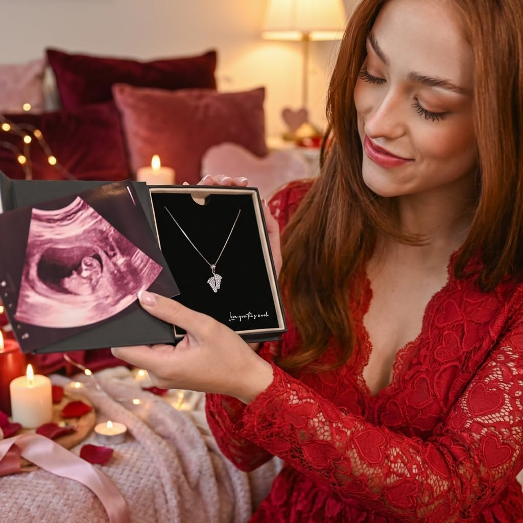 Love You This Much Push Present Jewelry, Pregnancy Gifts for New Moms, Pre Birth Gifts, Mom to Be Gift, Birthday Gift for Pregnant Friend, Wife Pregnancy Gift