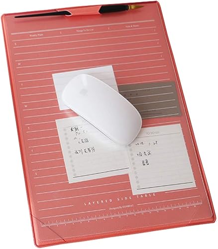 Alfombrilla de mouse multiusos de piel sintética antideslizante para juegos, protector de escritorio, oficina, hogar, escritura, planificador con