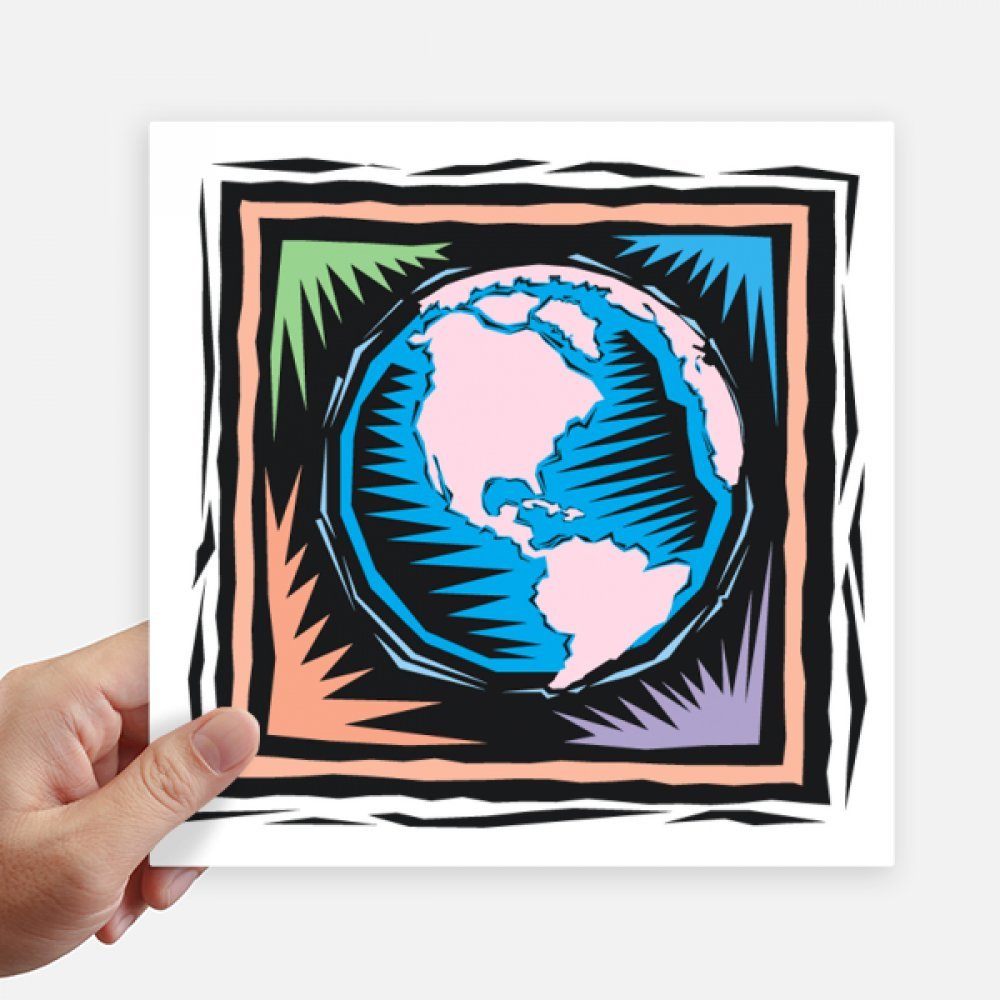 Décalque mexicain bleu Earth Element de 20 cm pour relooker un ordinateur portable