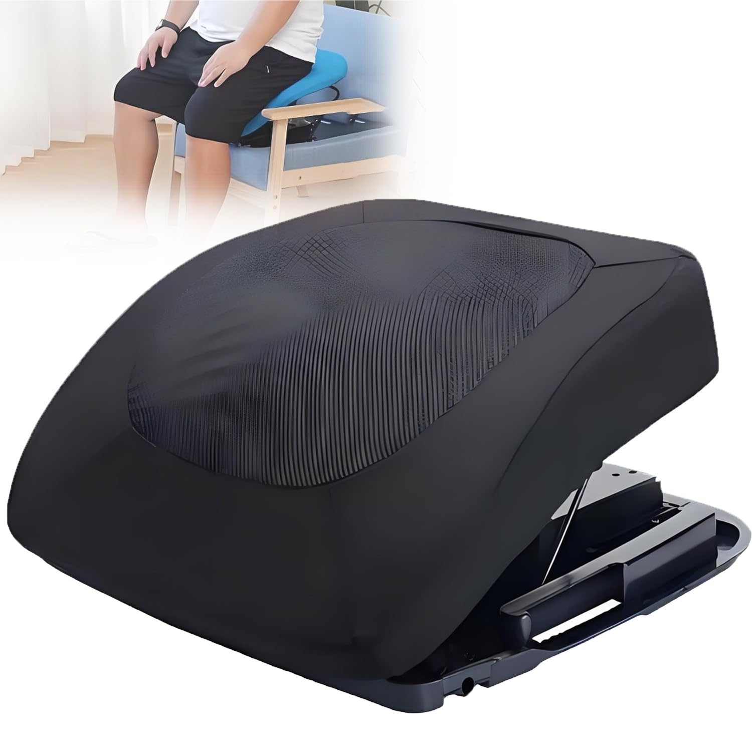 Cojín eléctrico silla elevadora para mitigar el dolor de rodillas en enfermedades musculares