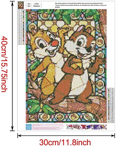 Amazon | Zhongyu ダイヤモンド塗装キット、2パックDIY 5D