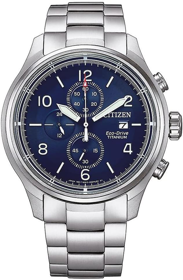Men Chronograph Eco-Drive Watch