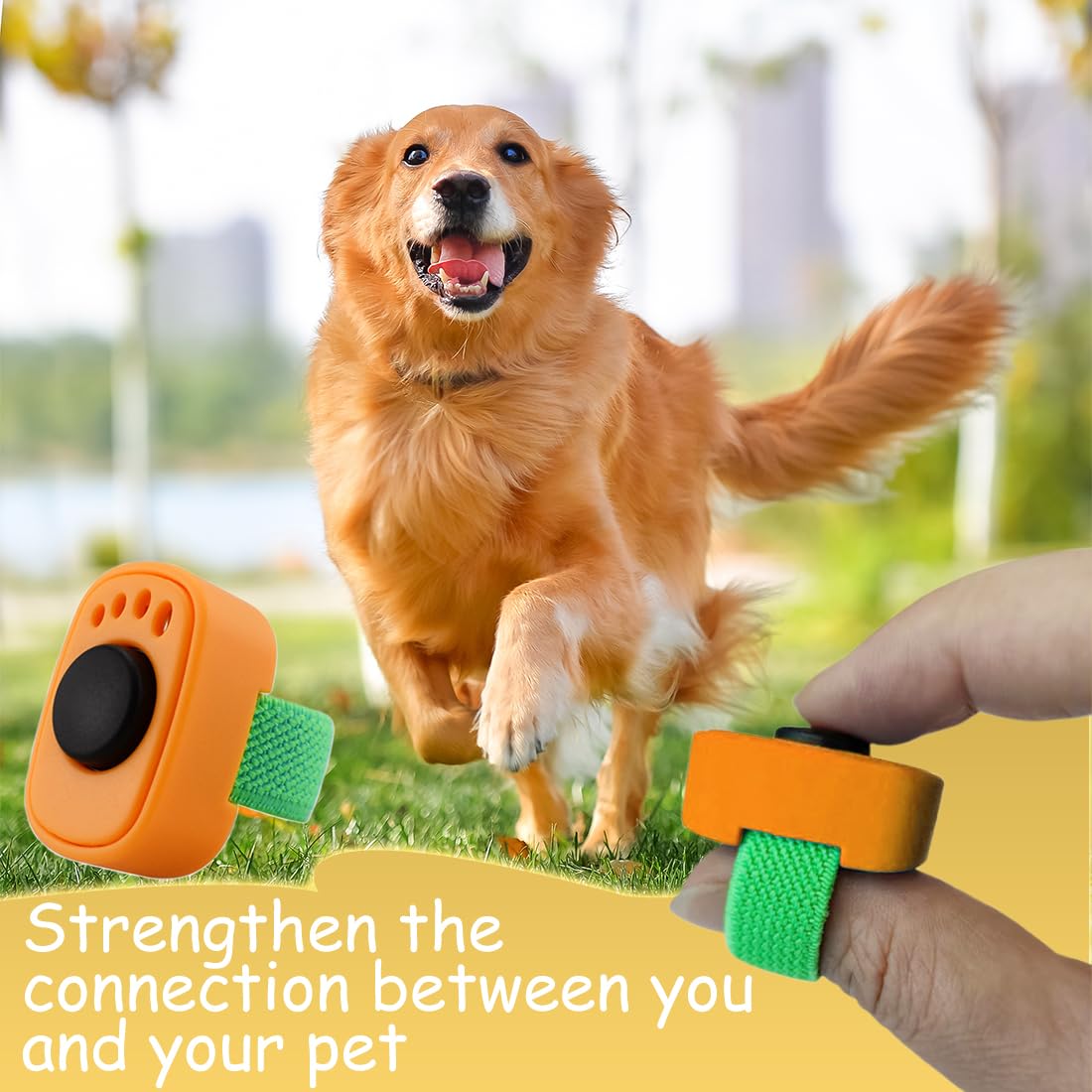 YAYNO 2 PCS Clicker Chien Dressage Multicolore Clickers de Dressage pour Animaux de Compagnie Accessoire Pratique pour l’Entraînement Canin pour Chien Chat Cheval