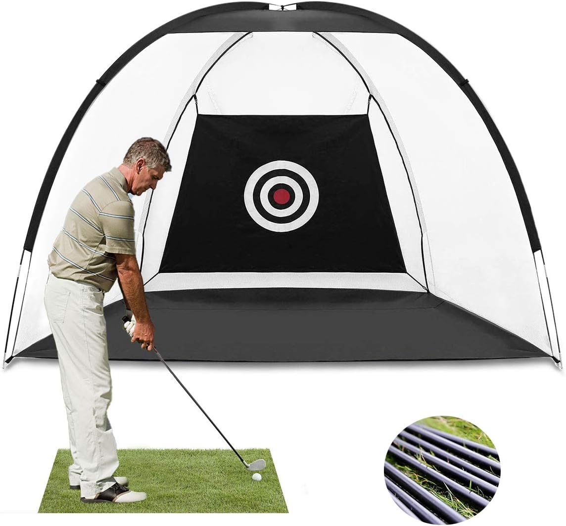 Kerrogee Golf Hitting Nets,Golf Chipping Net Training Aids Golf Practice Net for Backyard, Testing Range, Swing and Clubs Improving