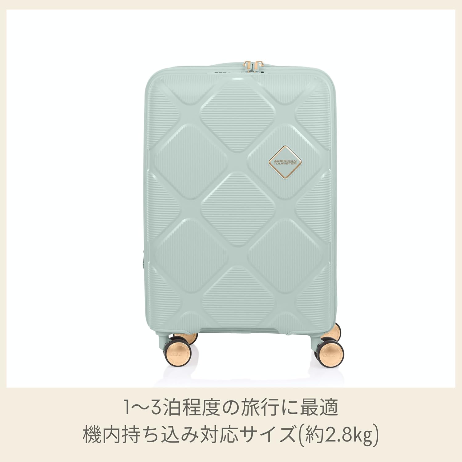 [アメリカンツーリスター] スーツケース キャリーケース インスタゴン INSTAGON スピナー55/20 エキスパンダブル TSAロック 機内持込み可 35/42L 55cm 2.8kg