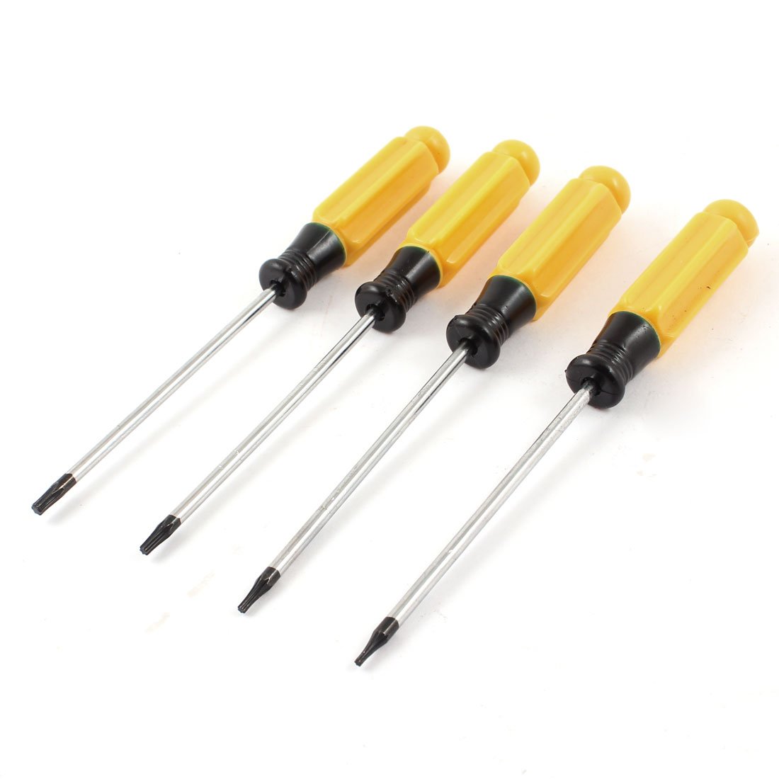 Aexit Yellow Handle Screwdrivers Torx T5 T6 T8 T10 Head