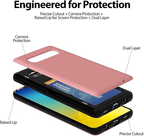 Miniatura 737 de GOOSPERY Parachoques magnético para puerta compatible con Galaxy S23, tarjetero tipo cartera, cierre automático, protección de doble capa resistente