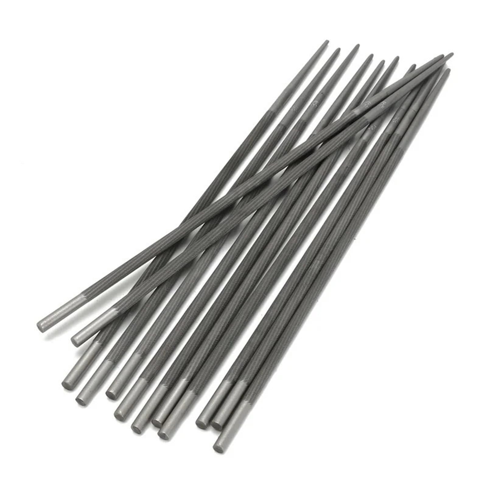 12 lime rotonde 5,5mm utensili affilatura catena motosega