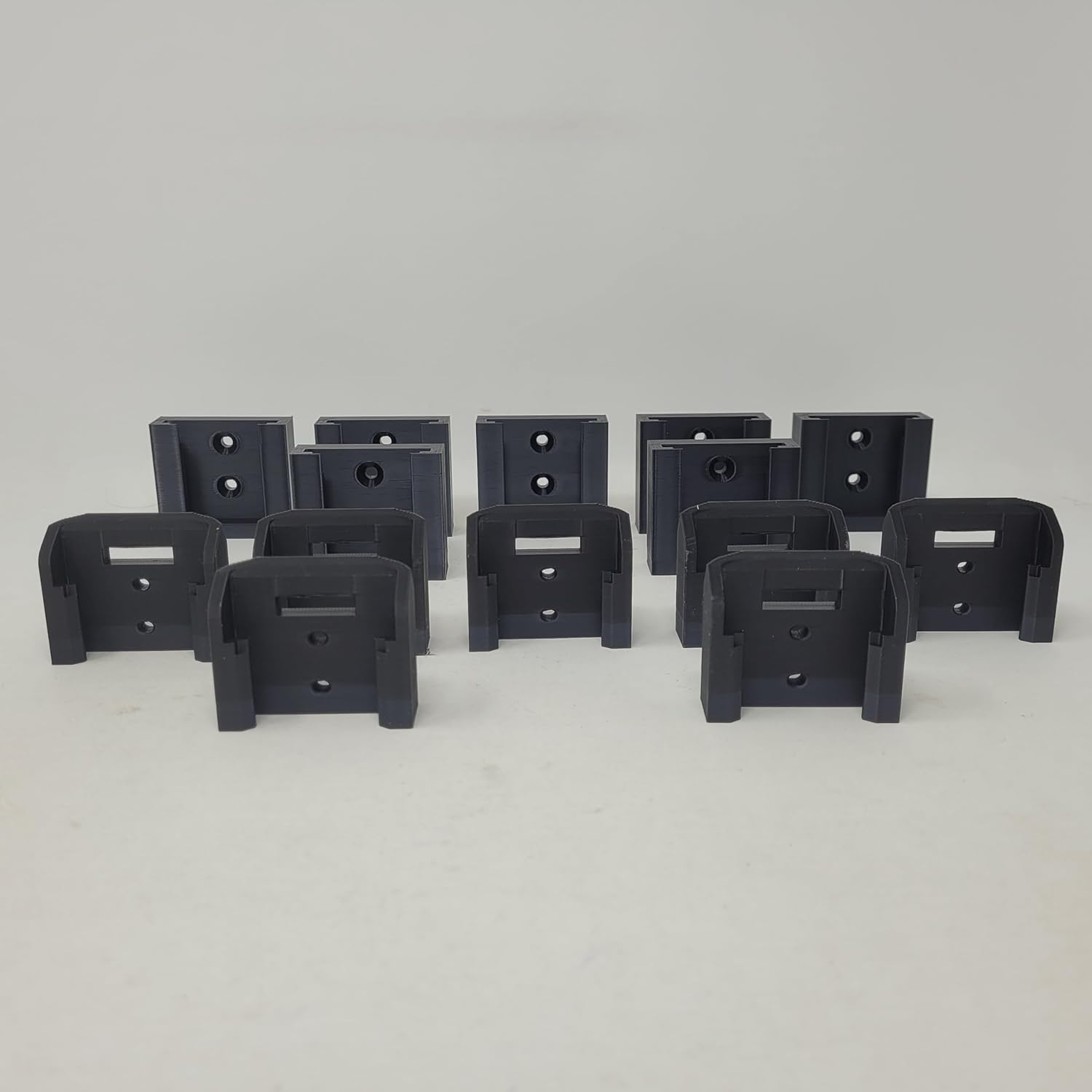 Fits Hercules 12v & 20v Battery Holder Black 7 of Each Organizer