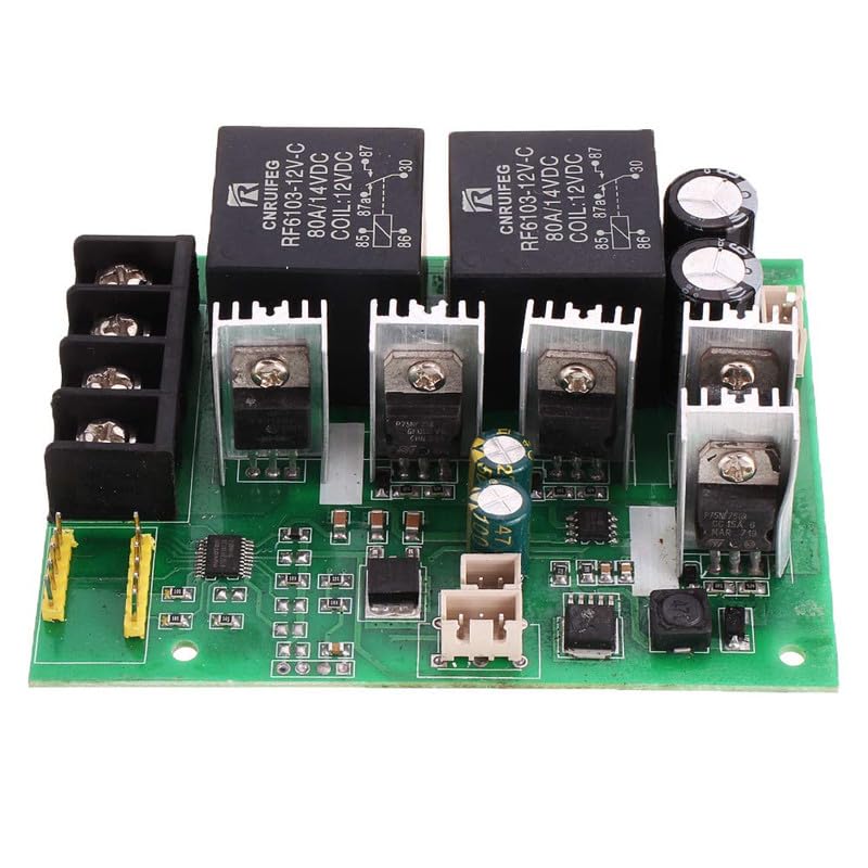 Image of IDUINO PWM DC Motor Speed Controller DC 10-55V Digital LED Display 0-100% Adjustable Drive Module Input MAX 40A-60A 12V