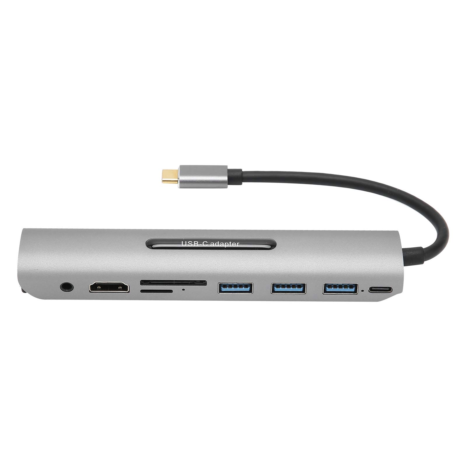 Convertitore Docking Station 9 in 1 di Tipo C Uscita 4K HD per Laptop, Telefoni, Tablet Lega di Alluminio per Impiegati