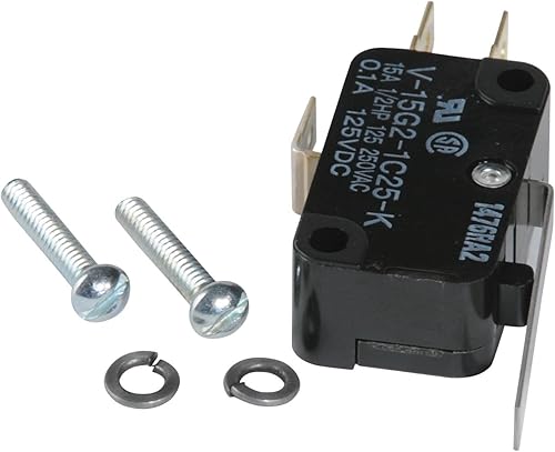 Generac Contacto del interruptor de transferencia del generador auxiliar 5621, incluye tornillos y arandelas, transferencia de energía eficiente y