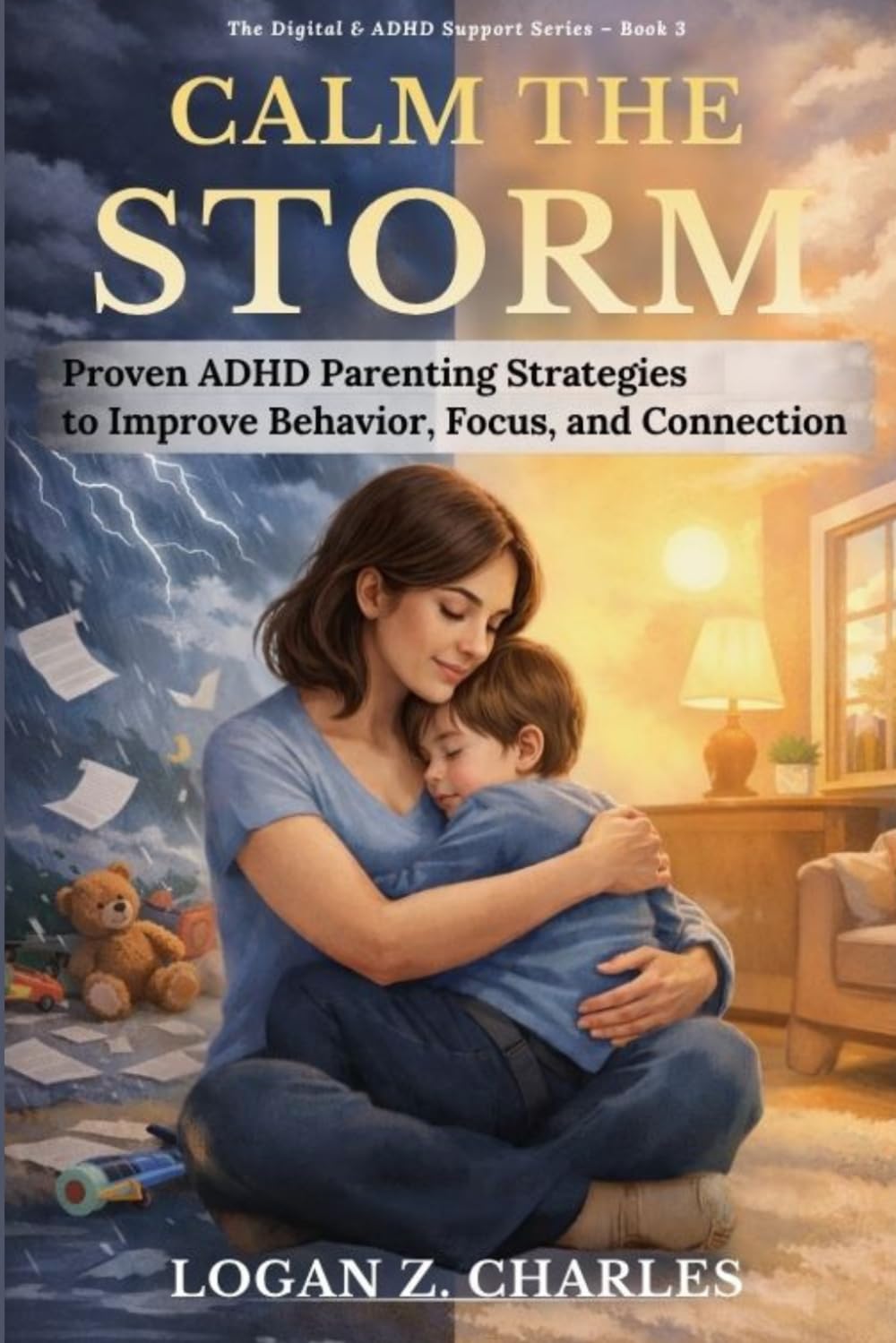 CALM THE STORM: PROVEN ADHD PARENTING STRATEGIES TO IMPROVE BEHAVIOR,FOCUS,AND CONNECTION (THE DIGITAL& ADHD SUPPORT SERIES)
