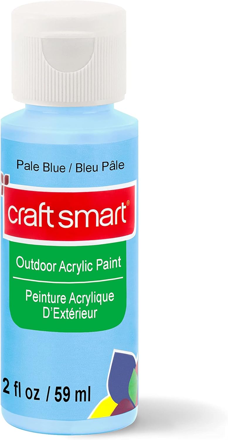 Craft Smart 2oz. Ocean Breeze Outdoor Acrylic Paint - Non-Toxic Paint for Drawing, Painting, Art & Crafts Supplies - Bulk 12 Pack