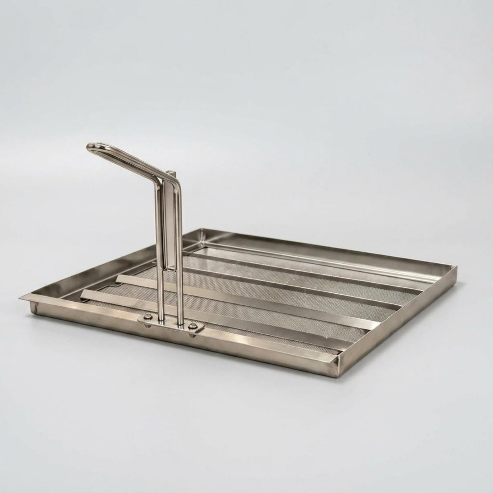 Espumadera Rectangular Acero Inoxidable 304 Espumadera Comercial Asa Larga Utensilio Culinario para Restaurante
