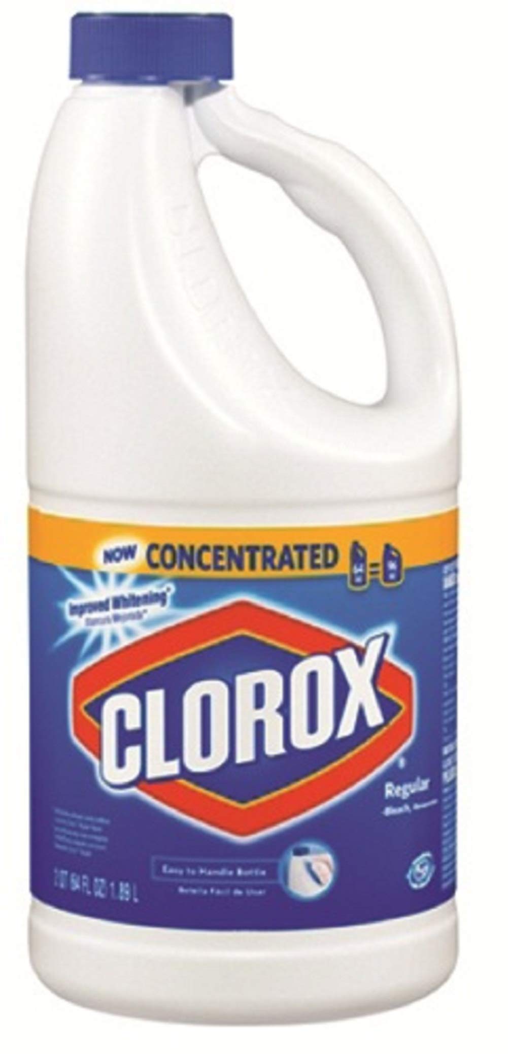 Clorox 30769 Concentrated Regular Bleach, 64oz Bottle (Case of 8) Buy