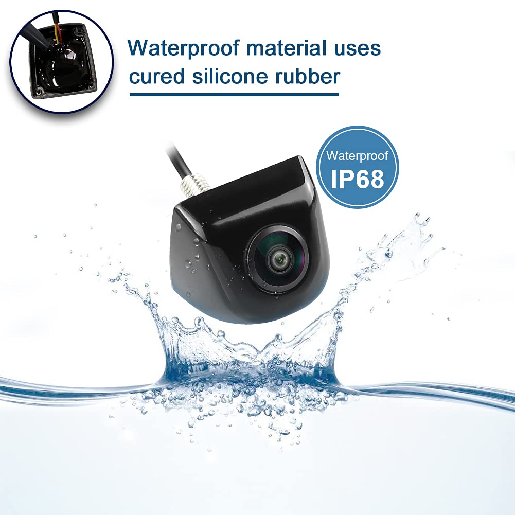 AHD 1080P Vehicle Backup Camera Only Work with Monitors Radio Head