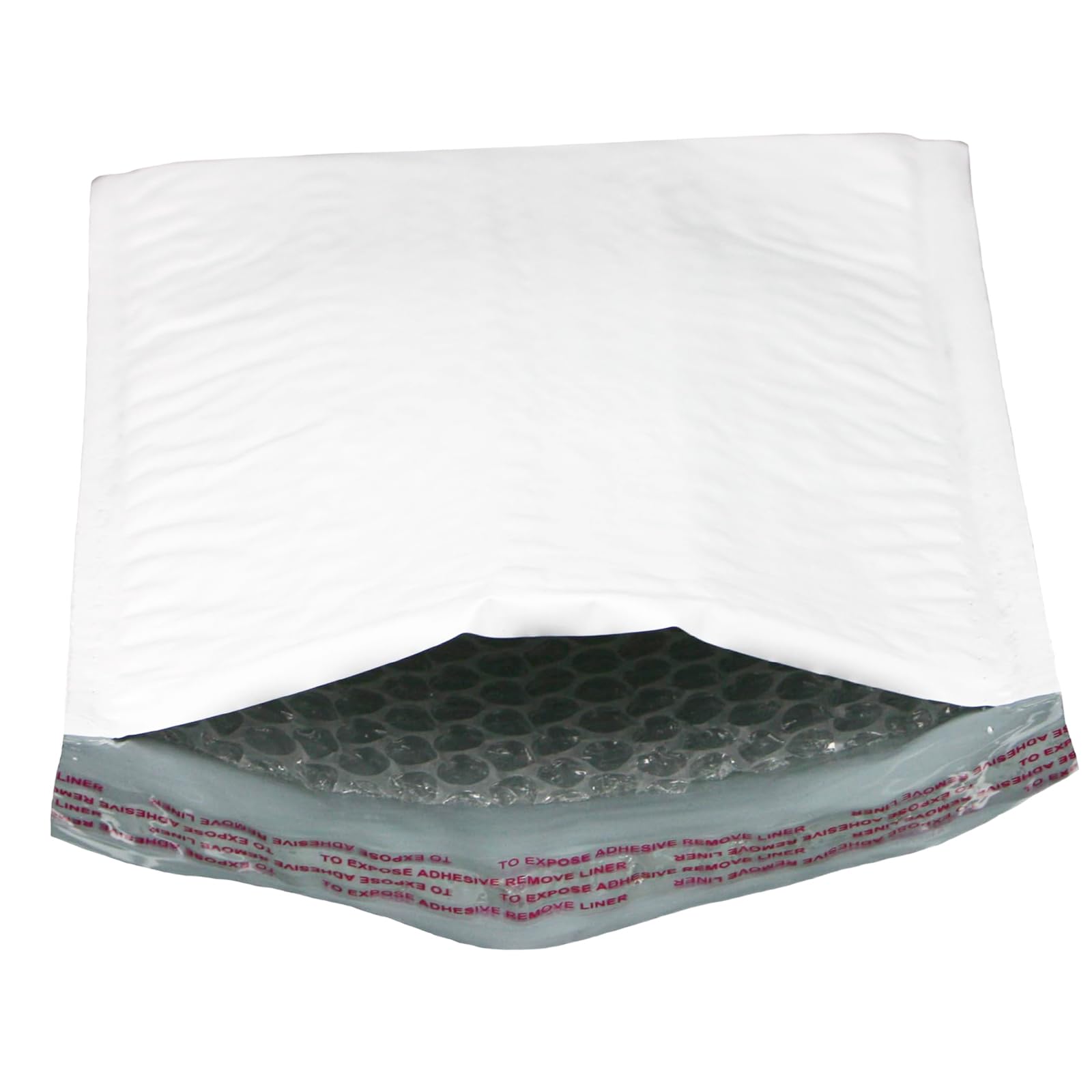 AVG Packaging Supplies Poly Bubble Mailers – Bulk Padded Self-Seal #1 Envelopes (7.25" x 11”) - White Bubble Lined Shipping Envelopes - Industrial