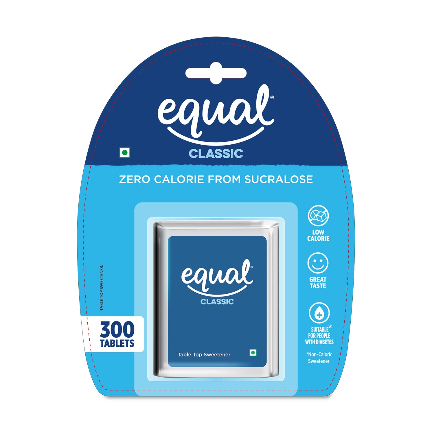 Equal Sweetener, Sugar Free, Zero Calorie, Calorie Control, 300 Tablets, Pack of 1